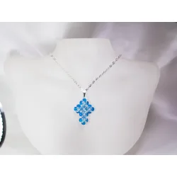 Pendant 45cm - Siréna-Silver Chain - Pendant 45cm - Laiton argenté